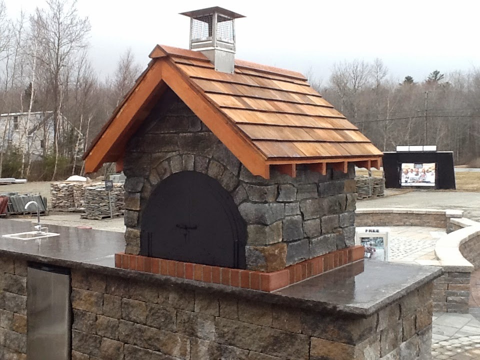 The Gagne Son Wood Fired Brick Pizza Oven In Maine Holden Location The Brickwood Ovens Blog