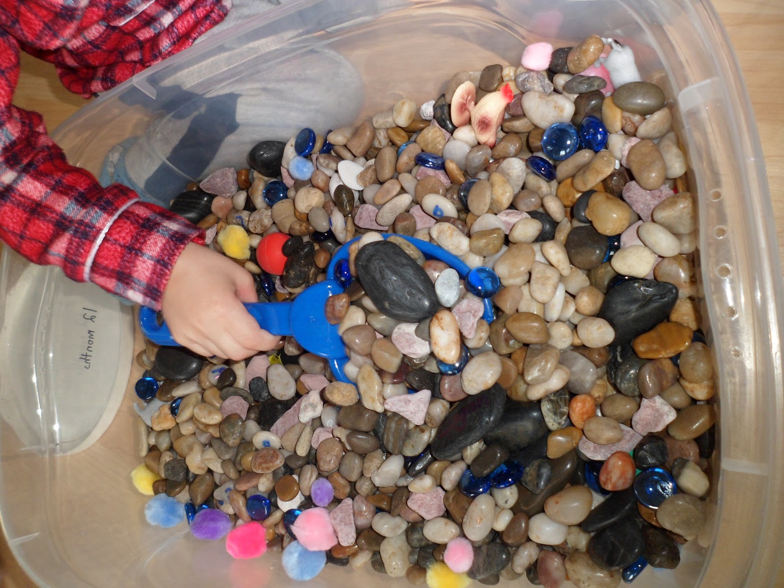Happiness Is Having a Boy! Sensory Tub Fun