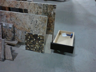 Picking out the Counter Top and Back Splash