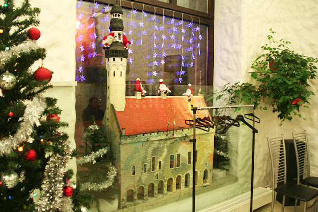 архитектурные сооружения тоже из марципана