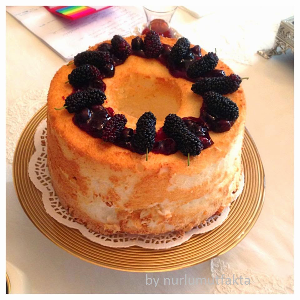 NURLUMUTFAKTA !!! ANGEL FOOD CAKE [MELEK KEK]