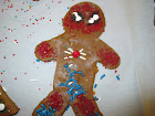 It's the Amazing Spiderman Gingerbread Man!