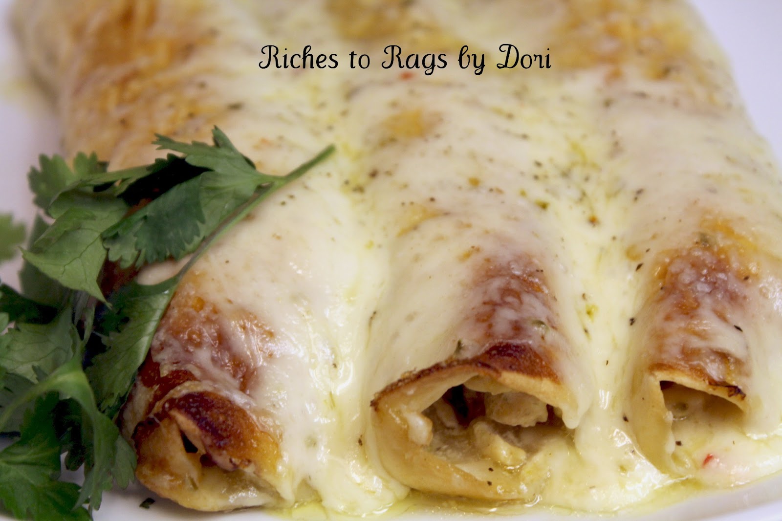 *Riches to Rags* by Dori Green Chile and Pepper Jack Cheese Chicken