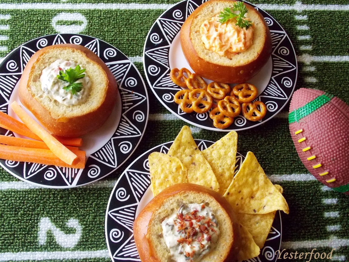 Yesterfood Individual Bread Bowl Appetizers