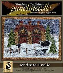 Midnite Frolic Punchneedle
