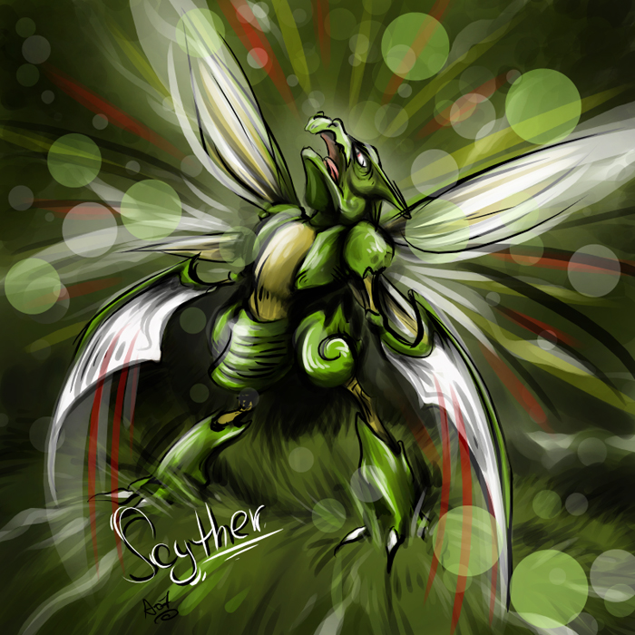 scyther red