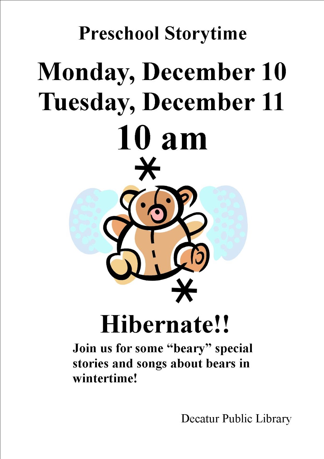 Storytime Sign