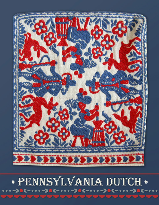 Nessy Designs Pennsylvania Dutch Pillow