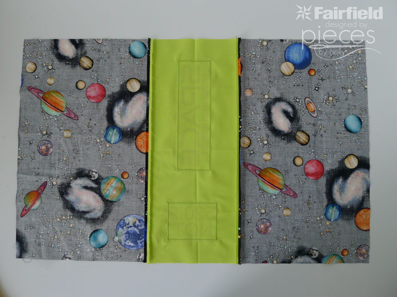 Pieces by Polly Giant Quilted Book Cushion Tutorial Lesson 2 of 2