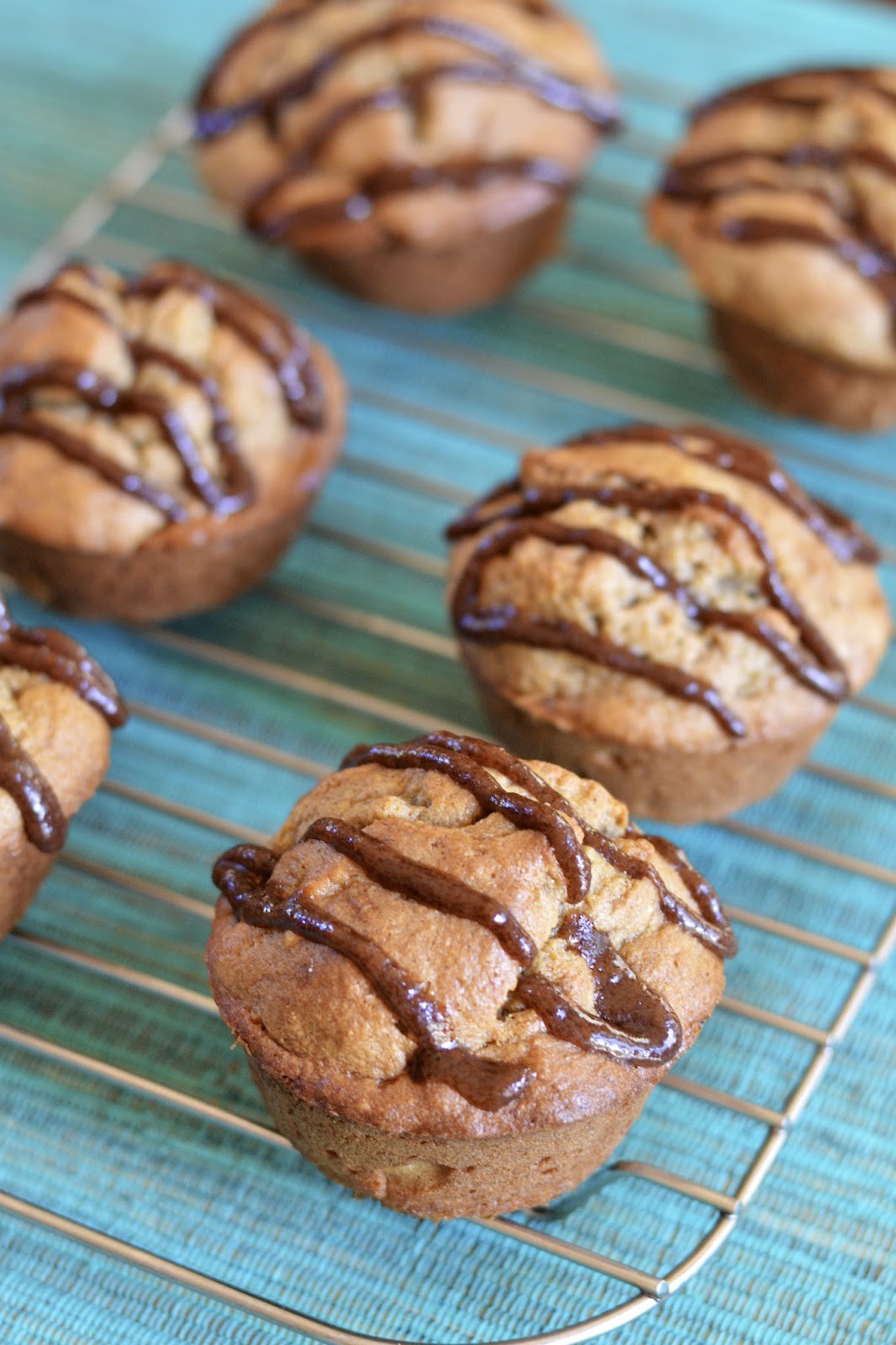 Gluten Free Banana Muffins with Cinnamon Glaze Virtually Homemade