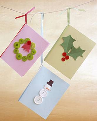Feliz Navidad.: tarjetas de navidad hechas a mano.