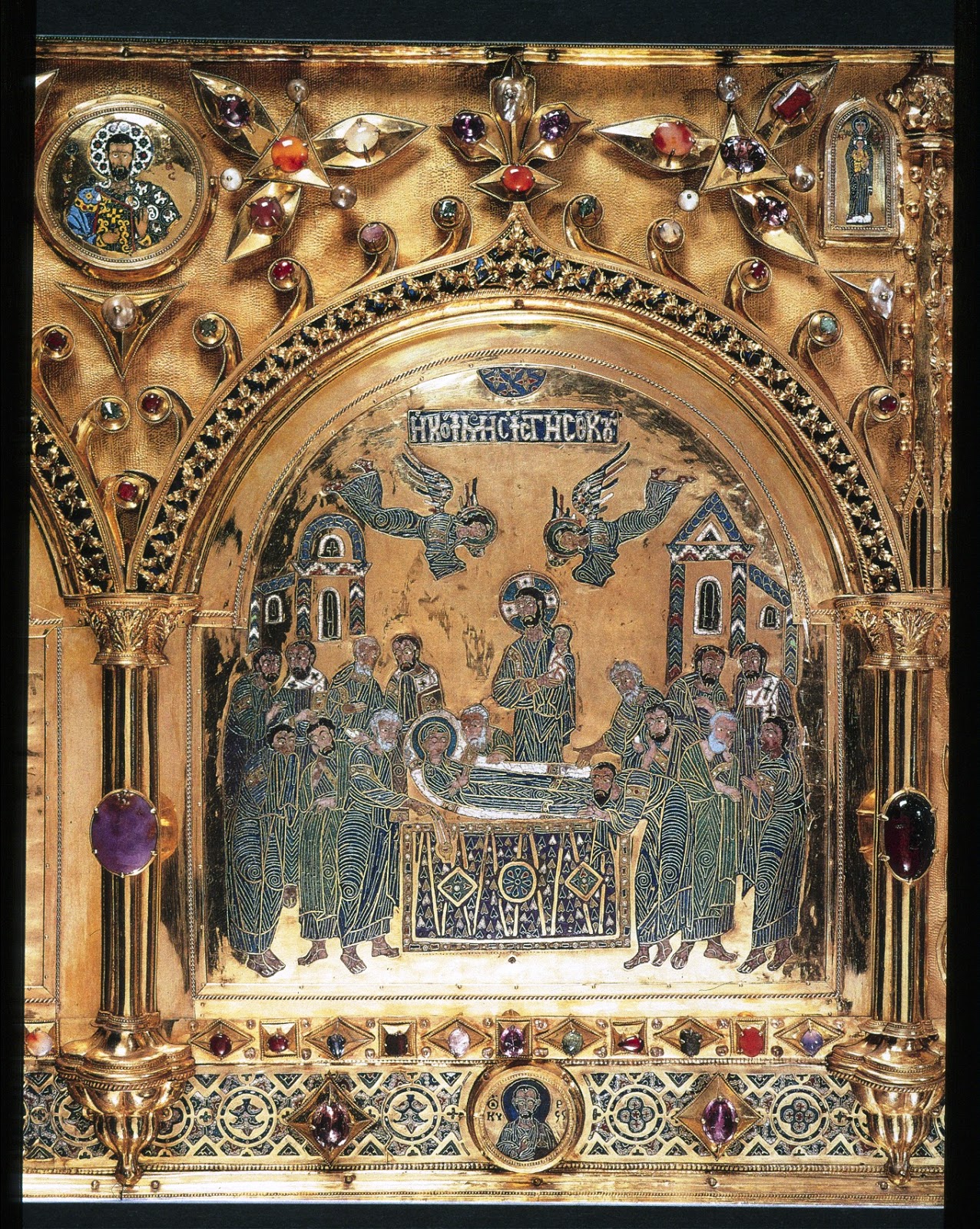 La Pala d'oro nella Basilica di San Marco a Venezia | Icona Immagine di Dio