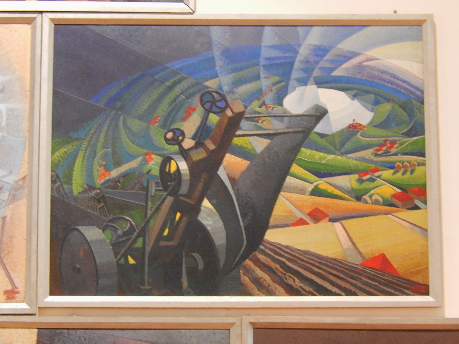 Art Contrarian FascistEra Paintings on Display in Rome