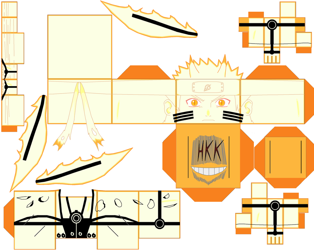 syahri21 PAPERCRAFT NARUTO