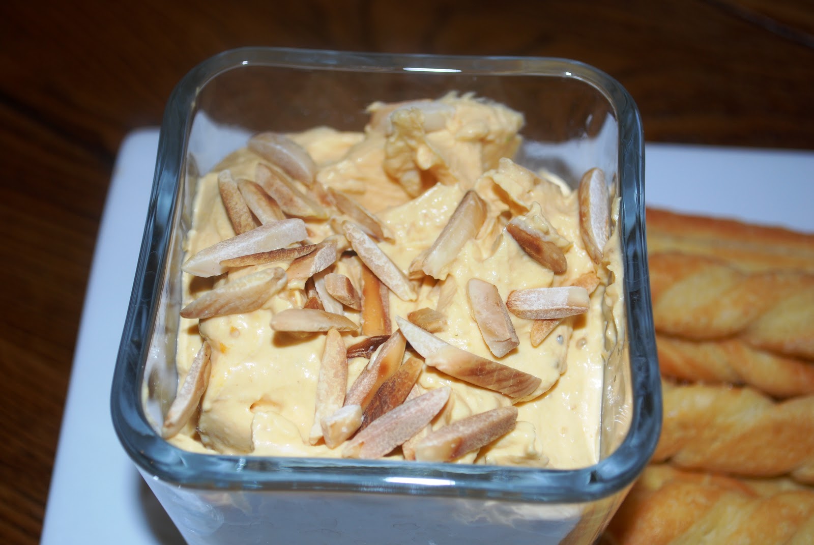 Gourmet Rooster Pumpkin Goat Cheese Dip