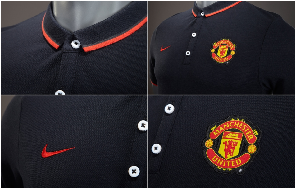 polo shirt manchester united black 2014 2015 big match polo shirt manchester united black 2014 2015 big match