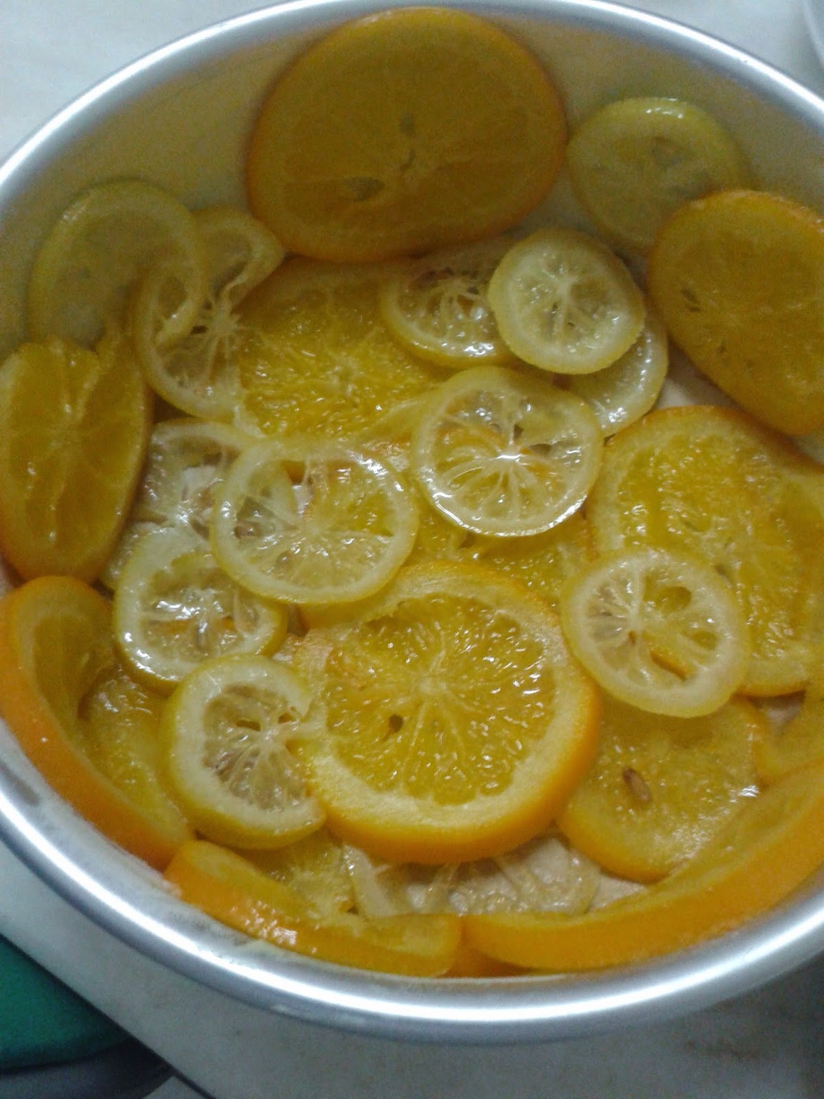 Marmalade Polenta Cake