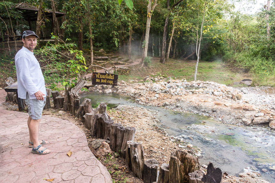 Hot Spring in Pai