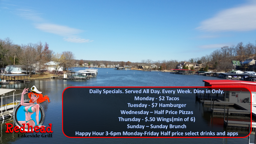 Redhead Lakeside Grill Lake of the Ozarks Premier Waterfront Restaurant