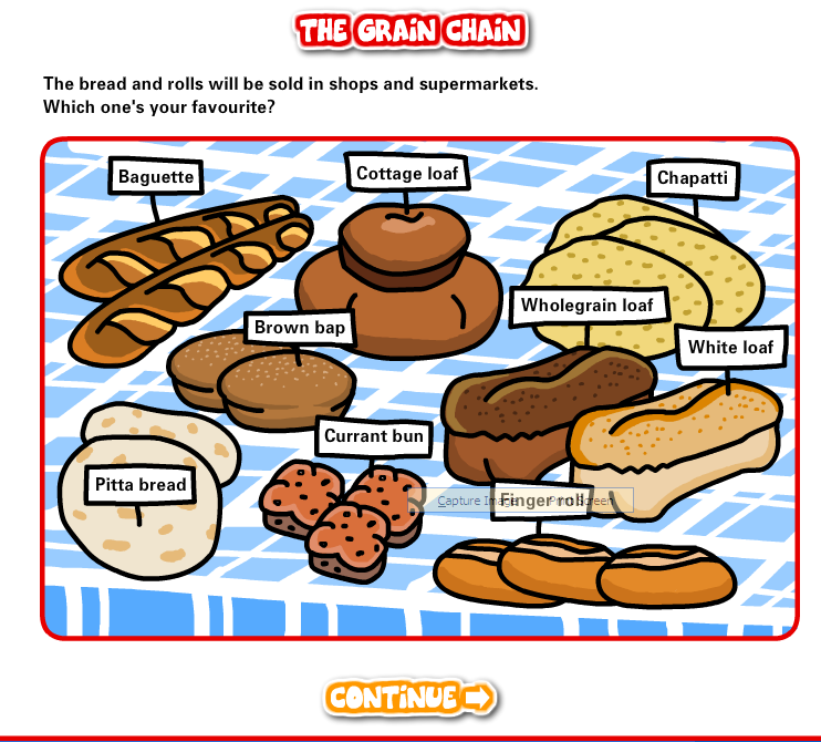 PROYECTO BILINGUE CBM The Grain Chain Video.The bread proccess.