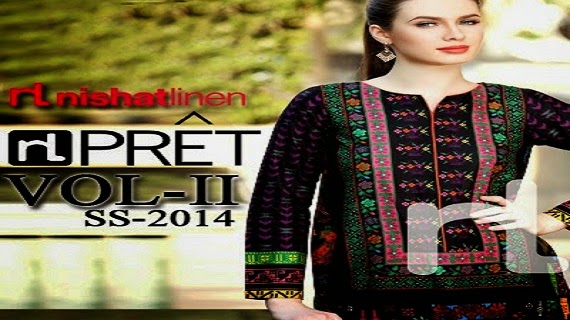 Nishat Linen Summer Collection 2014 Vol-2 Nishat Linen Summer Collection 2014 Vol-2
