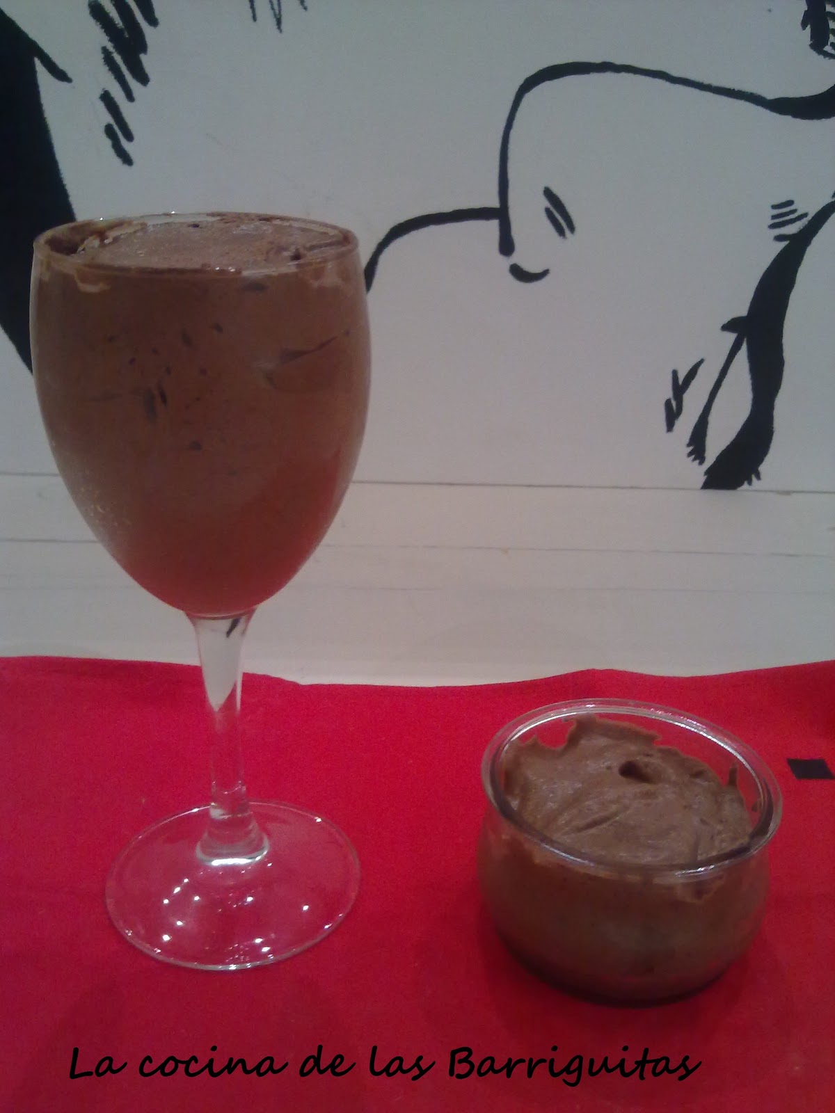 La cocina de las Barriguitas Mousse de chocolate de Jamie Oliver