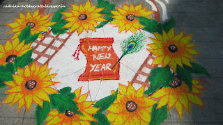 Hobby Crafts :): New year Rangoli