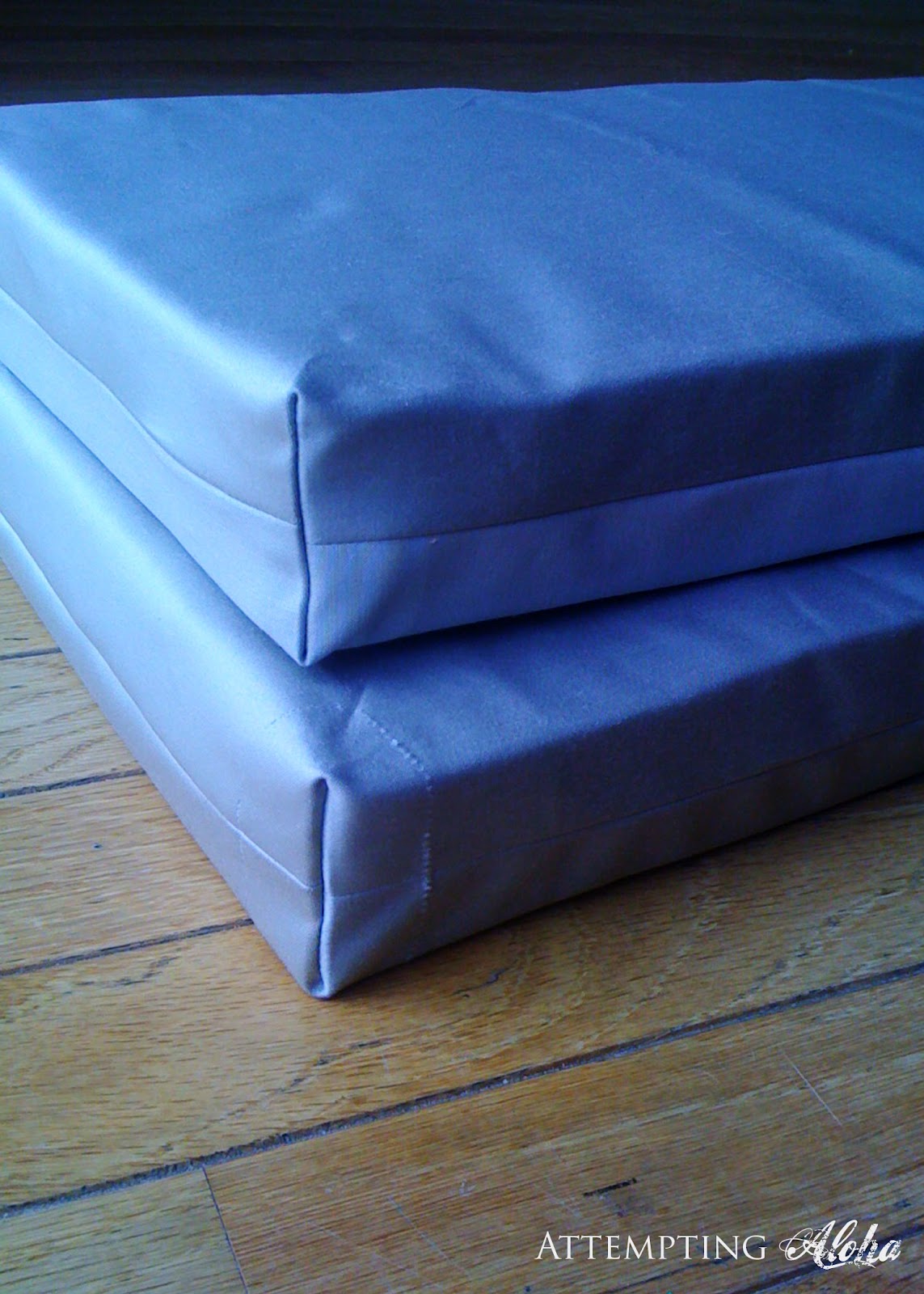 Attempting Aloha How To Make Boxed Cushions Doll Bed Mattresses