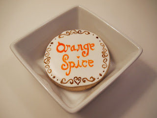 Orange spice sugar cookie