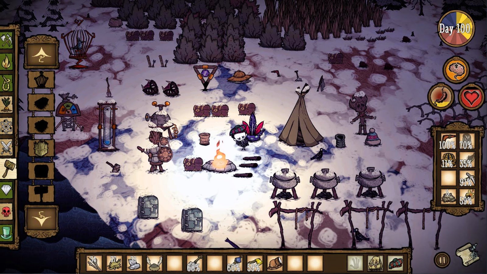 how to survive in dont starve