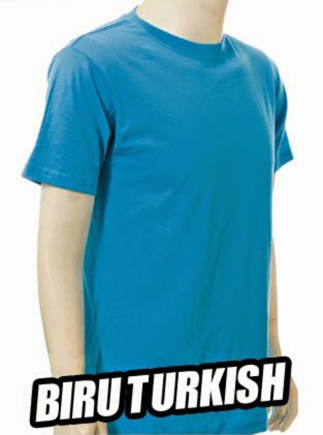 Biru Turkish Kaos Polos Anak Tshirt Oblong Biru Turkish Kaos Polos Anak Tshirt Oblong