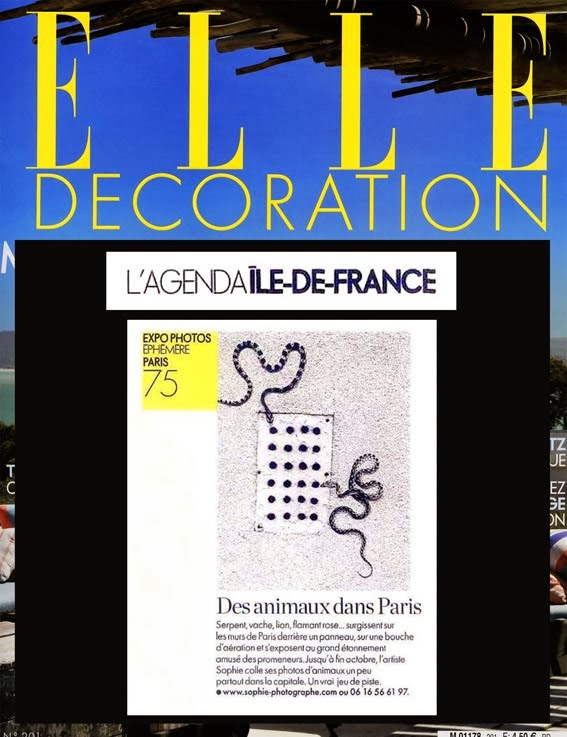 ELLE Décoration aout 2011