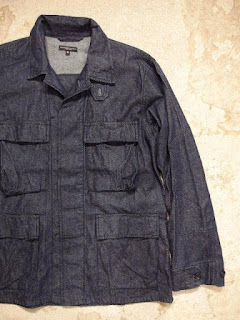 Engineered Garments BDU Shirt -8oz Denim Fall/Winter 2015 SUNRISE MARKET