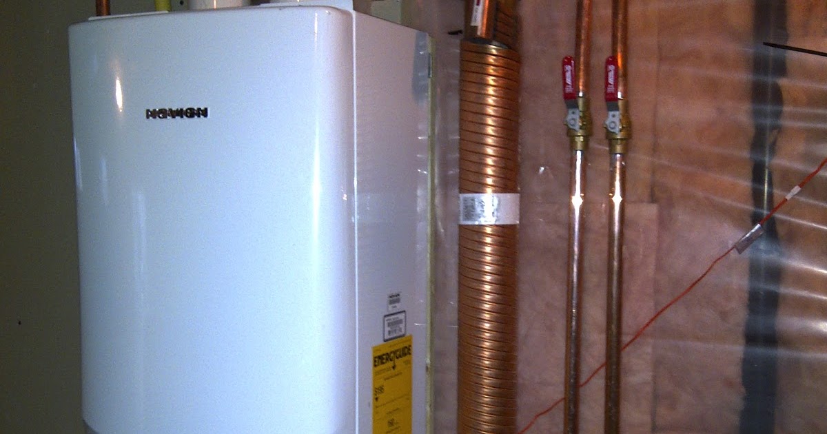 Guelph Solar Installed Navien NR210 tankless water heater and 48
