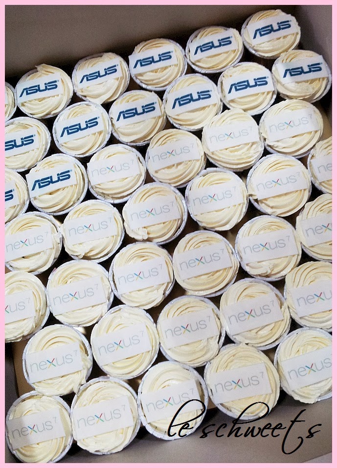 2D: Asus Nexus Launch Cupcakes