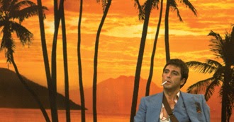 dontdoubthappiness: Nail Art Tutorial: Beach Sunset Tony Montana style