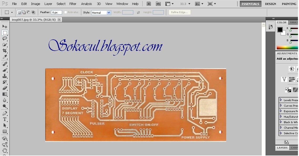 SELAMAT SUKSES: Cara Membuat PCB Buatan Sendiri
