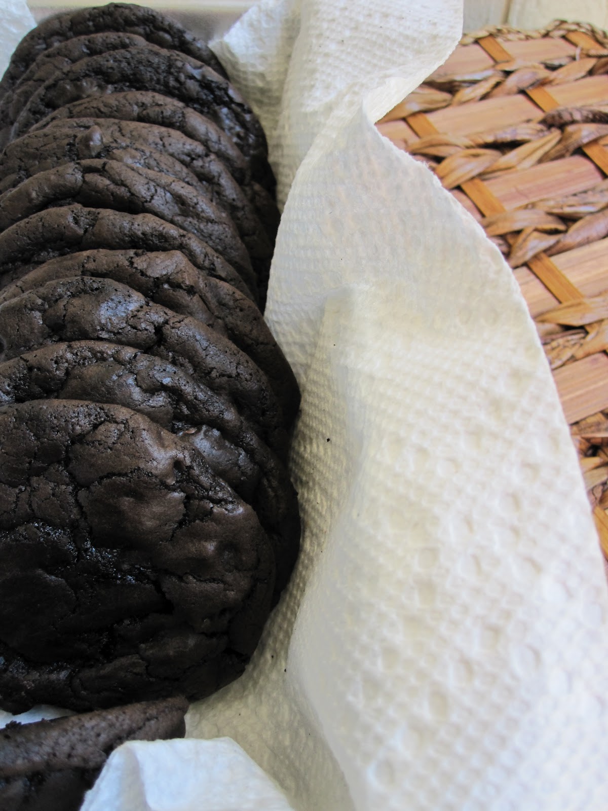 For the Love of Dessert Double Chocolate Brownie Cookies