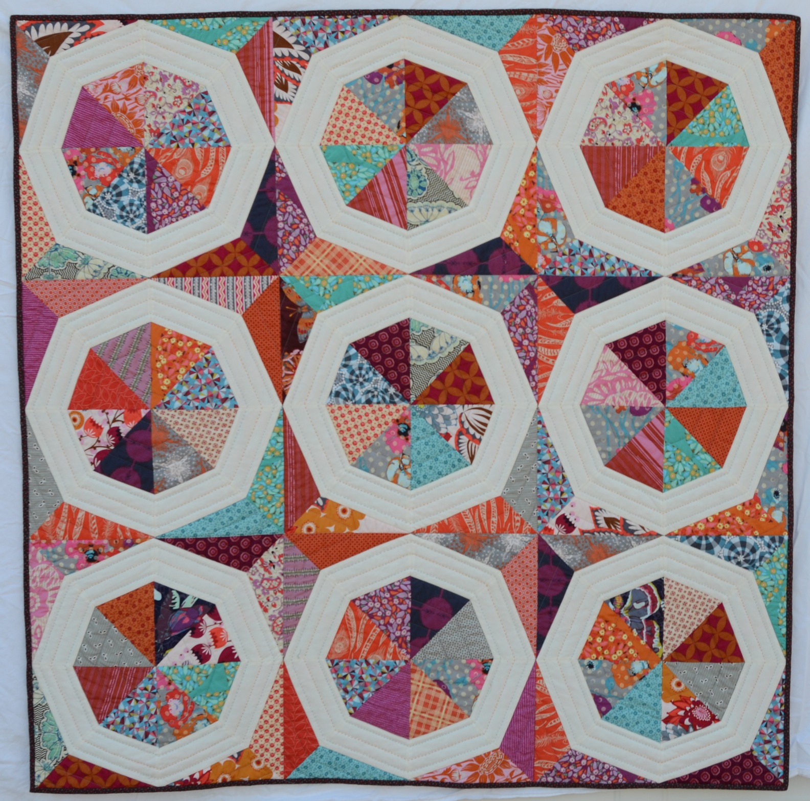 Hyacinth Quilt Designs Spinning Stars Quilt