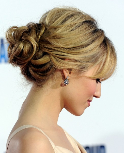 Women Low Bun Updo In 2015 Best Haircuts
