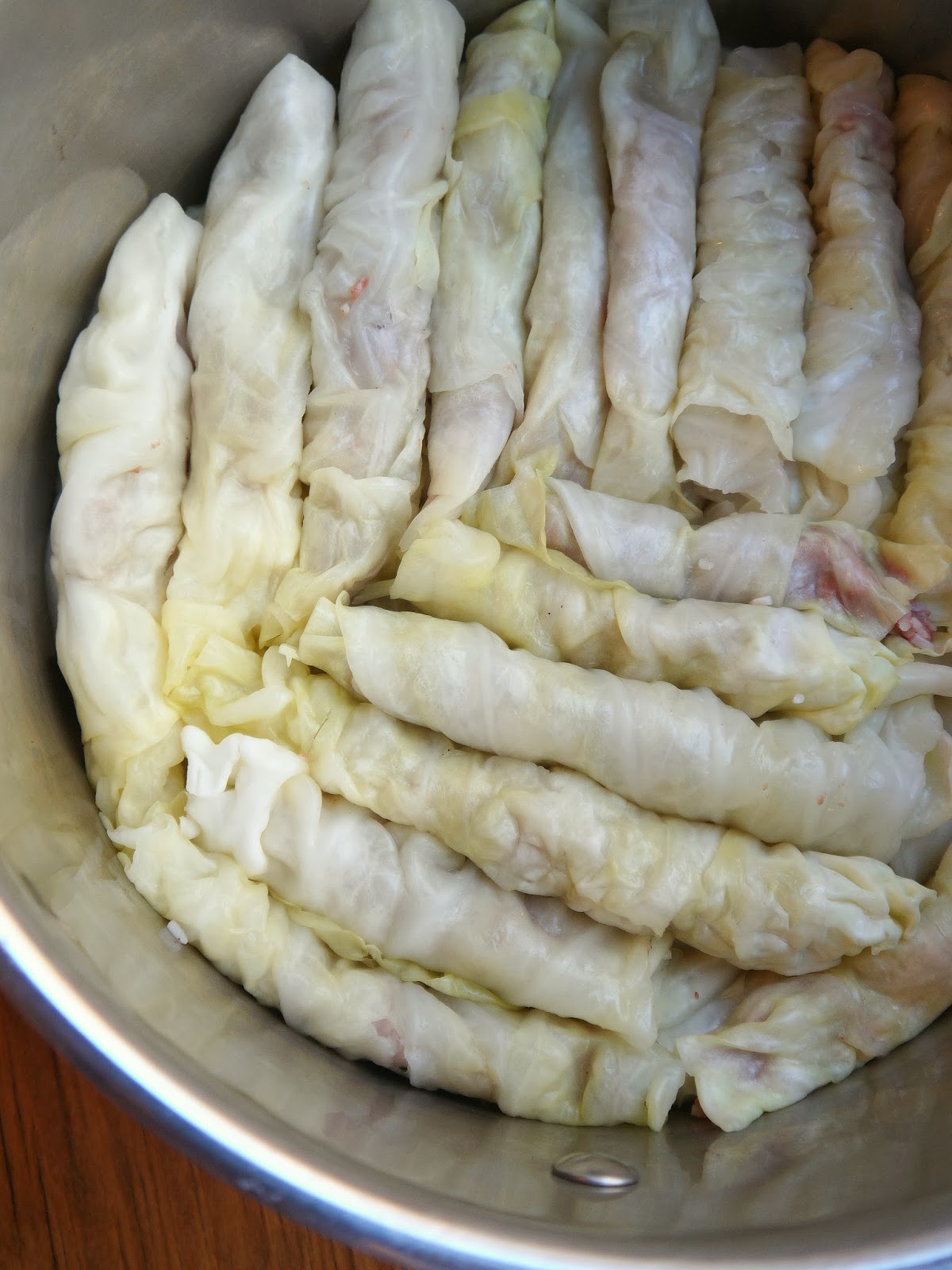 Bint Rhoda's Kitchen PalestinianStyle Stuffed Cabbage Rolls, or Malfouf
