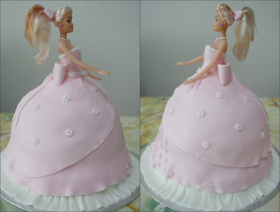 芭比娃娃生日蛋糕图片素材-编号22569511-图行天下