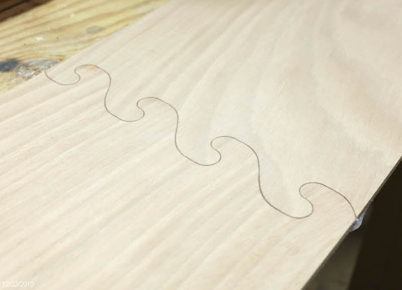 SCAMP 243 Puzzle joint cleanup