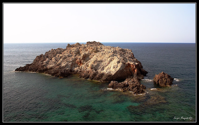 Foto desde el Faro de Fornells en Menorca