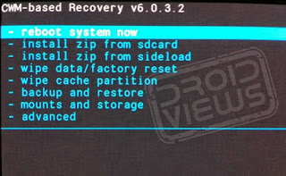 Cara Instal CWM Recovery di Cross/Evercoss a66