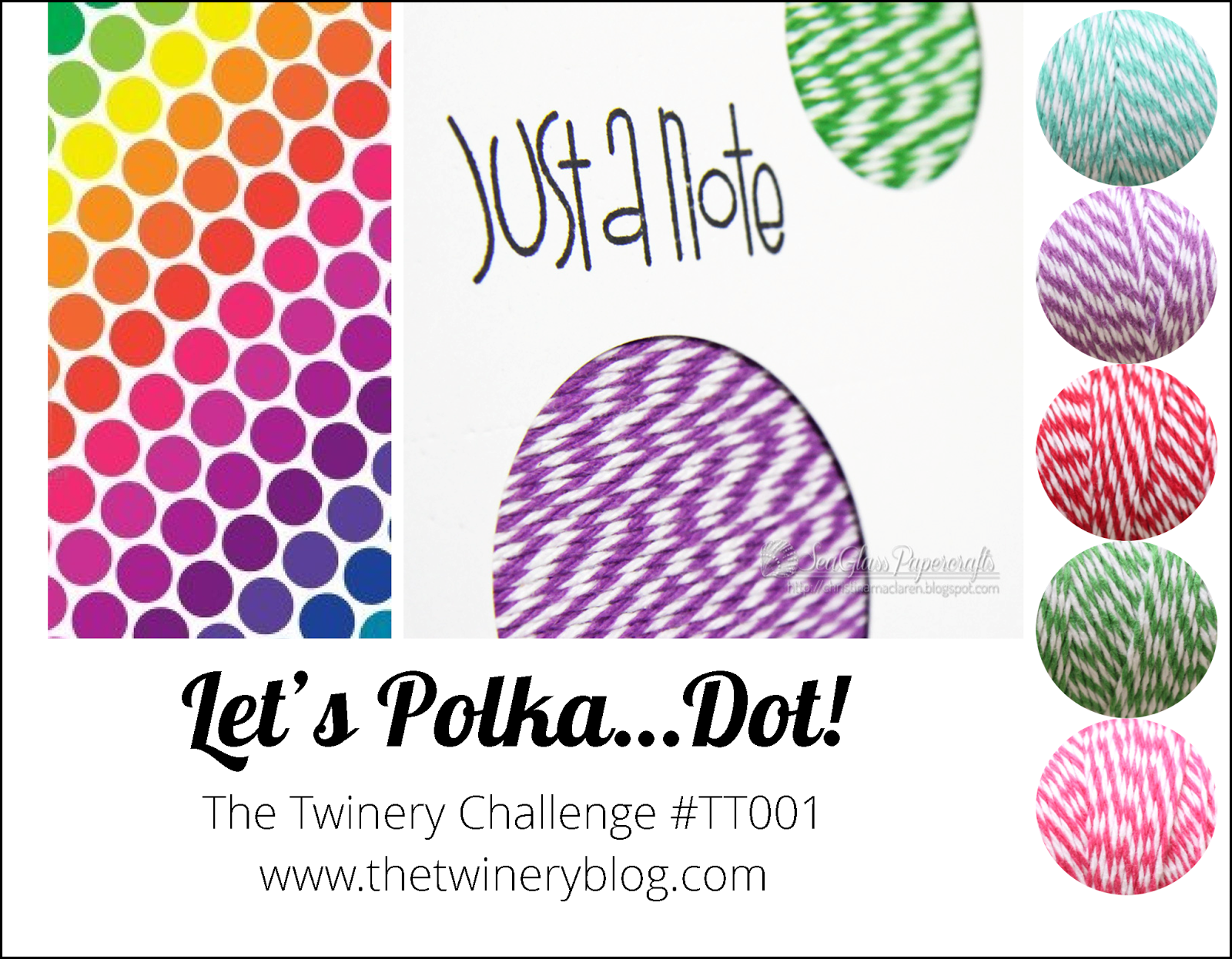 My Happy Place Polka Dot Challenge at The Twinery