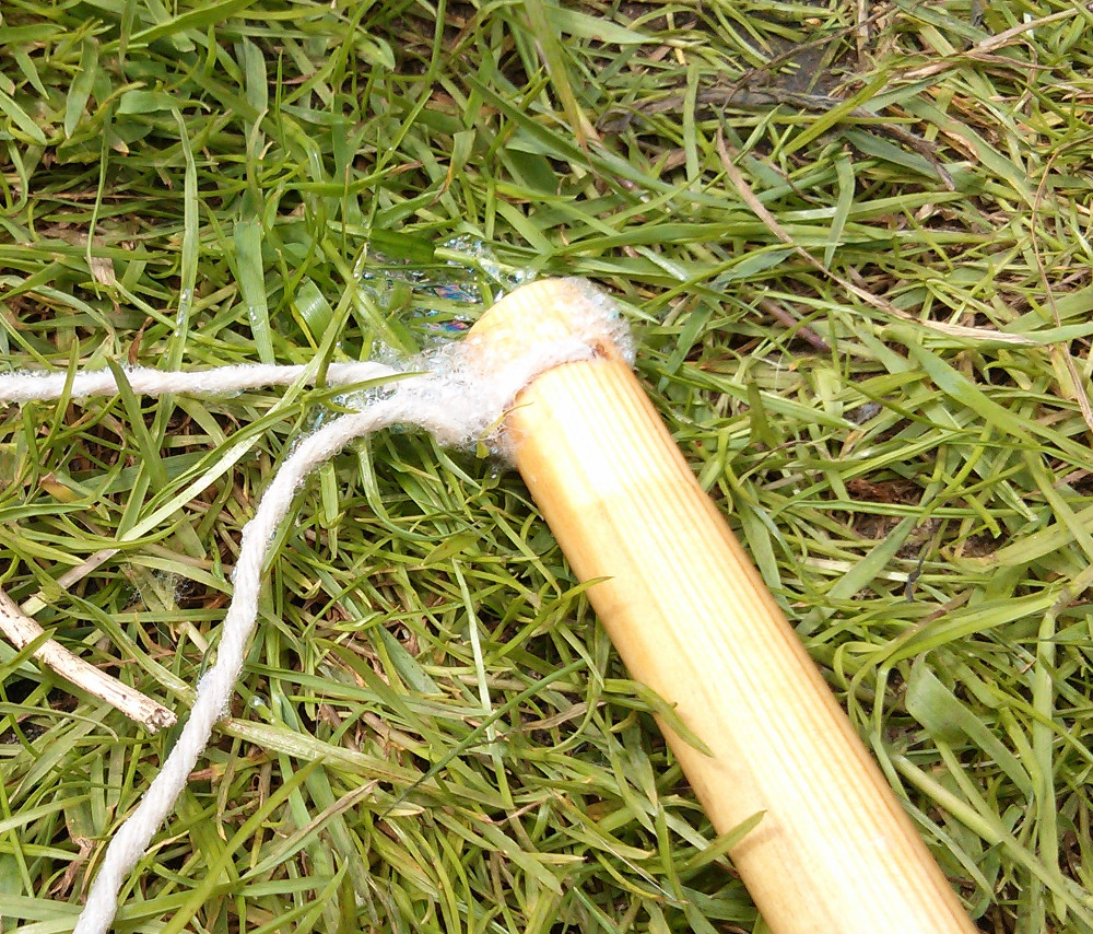 The Shed And Beyond Couple of sticks and a bit of string...