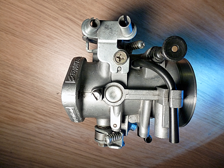 One Small Cat 46mm Screamin Eagle Carb, Clean Polish, Setup