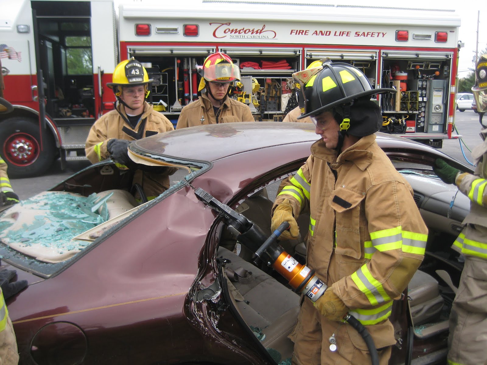 Concord High School Fire Academy Rescue Class Battalion 2 Spring 2012