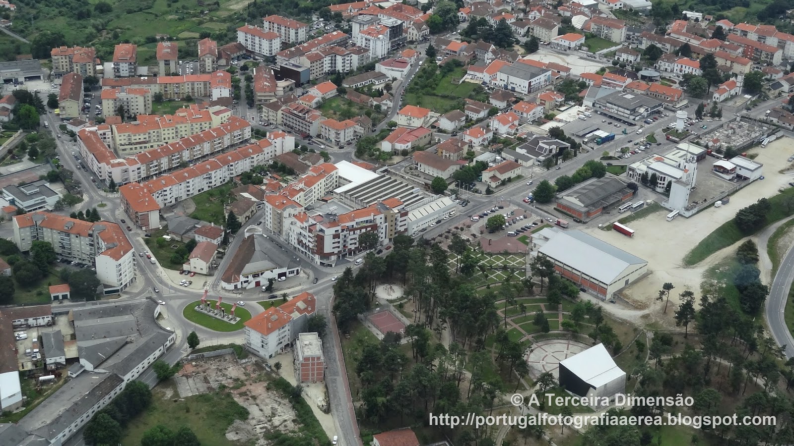 A Terceira Dimensão Fotografia Aérea Oliveira do Hospital